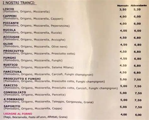 pizzeria da pino menu.